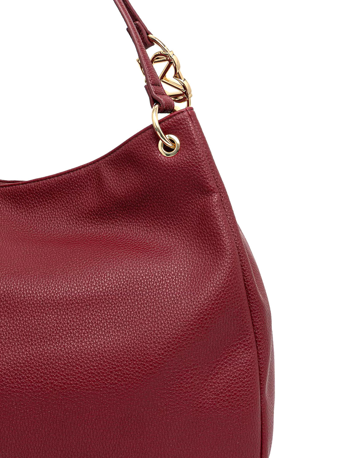 MOSCHINO PRECOLLECTION Borsa A Mano Moschino Logo Frontale Vino VINO