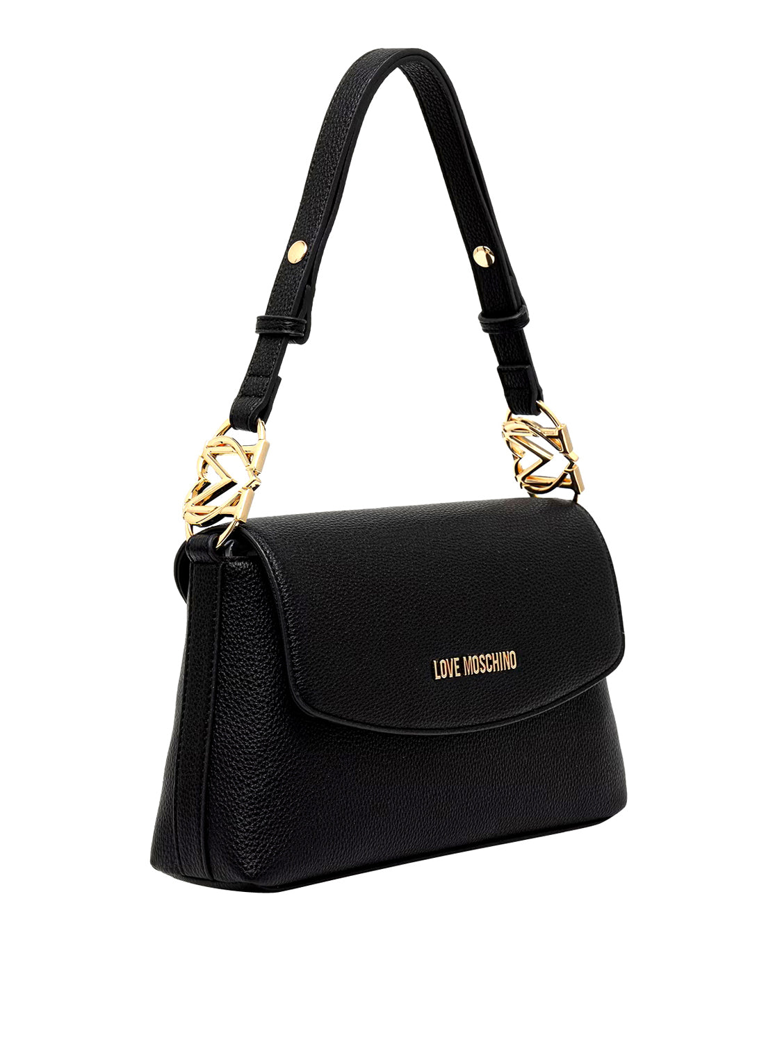MOSCHINO PRECOLLECTION Moschino Borsa A Mano Logo Frontale Nero Nero