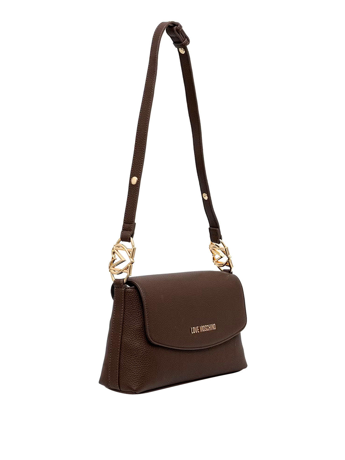 MOSCHINO PRECOLLECTION Moschino Borsa A Tracolla Logo Frontale Marrone Marrone