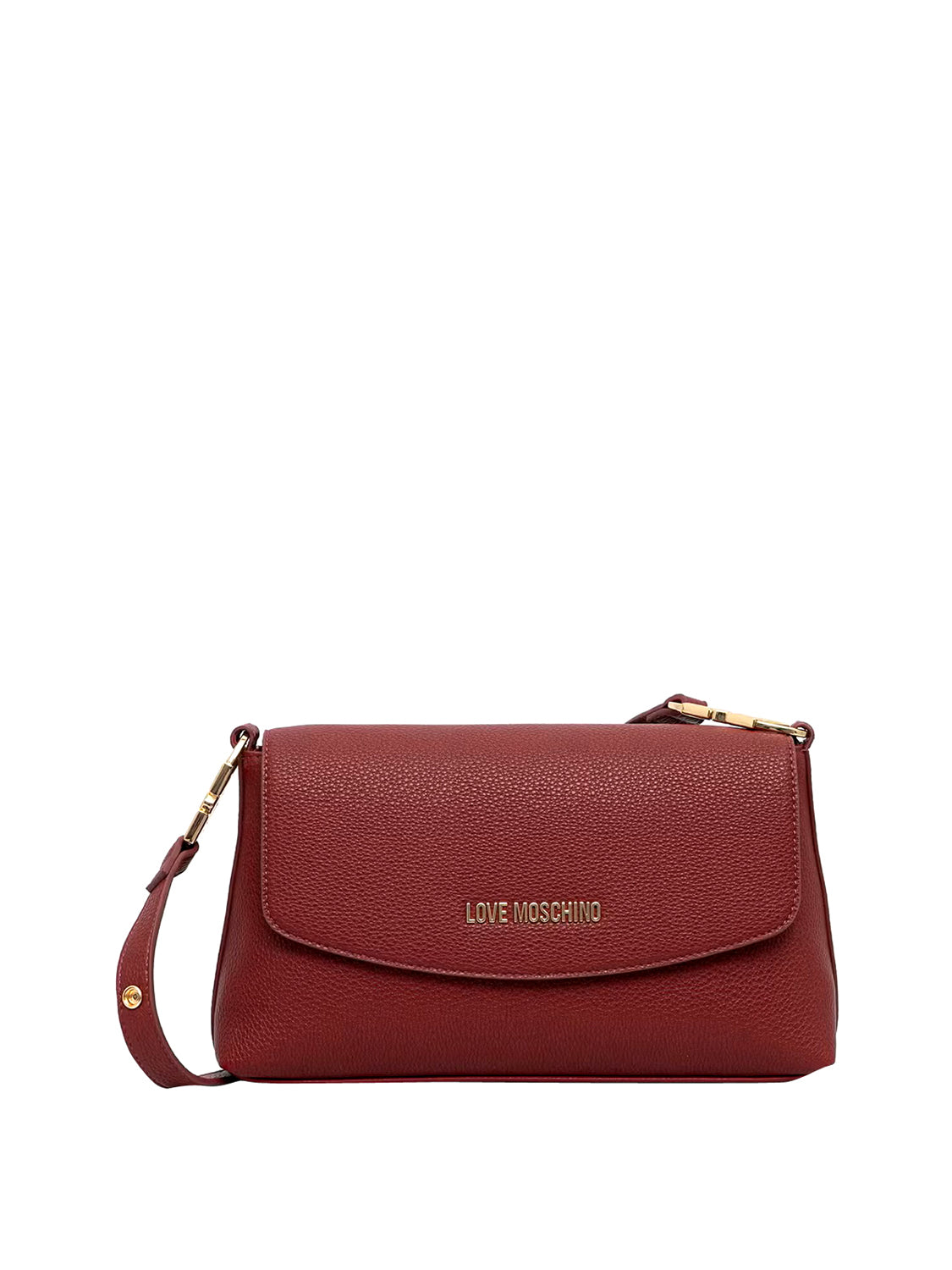 MOSCHINO PRECOLLECTION Moschino Borsa A Tracolla Logo Frontale Vino VINO