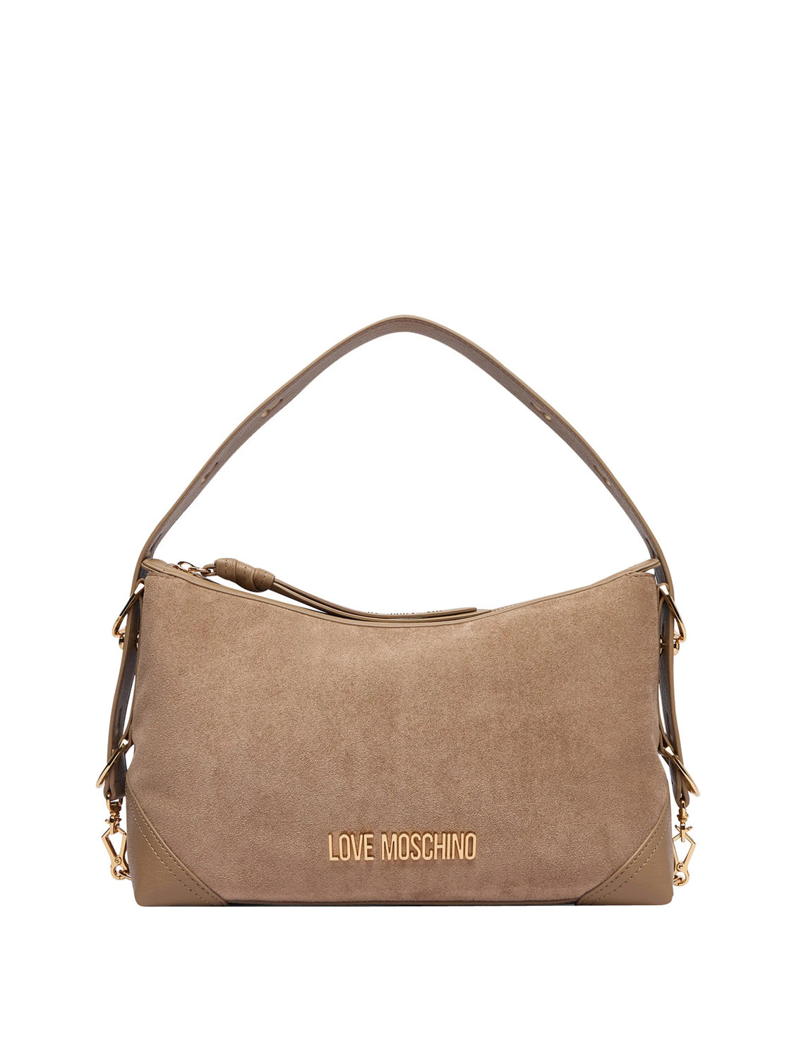 MOSCHINO PRECOLLECTION Moschino Borsa A Mano Logo Frontale Sabbia Sabbia