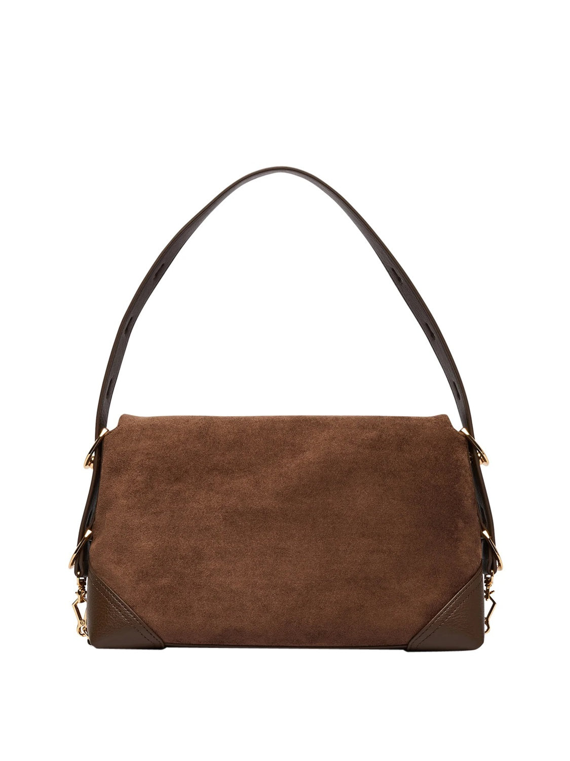 MOSCHINO PRECOLLECTION Moschino Borsa A Mano Velour - Marrone Marrone
