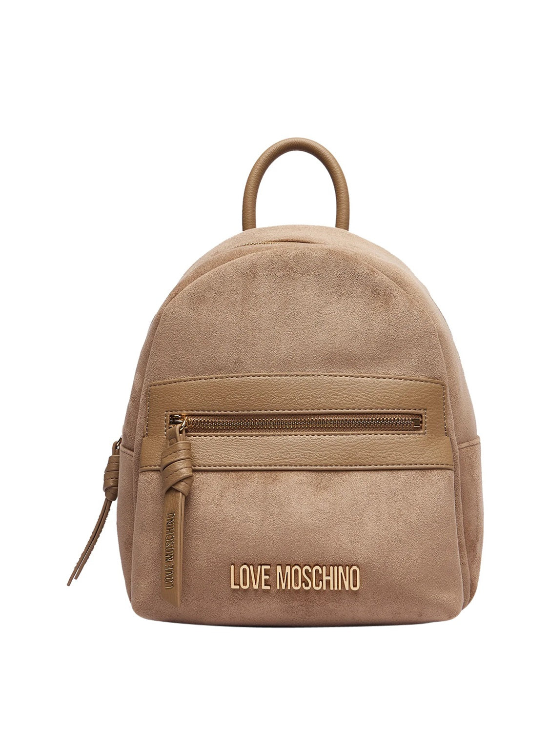 MOSCHINO PRECOLLECTION Moschino Zaino Logo Frontale Sabbia Sabbia