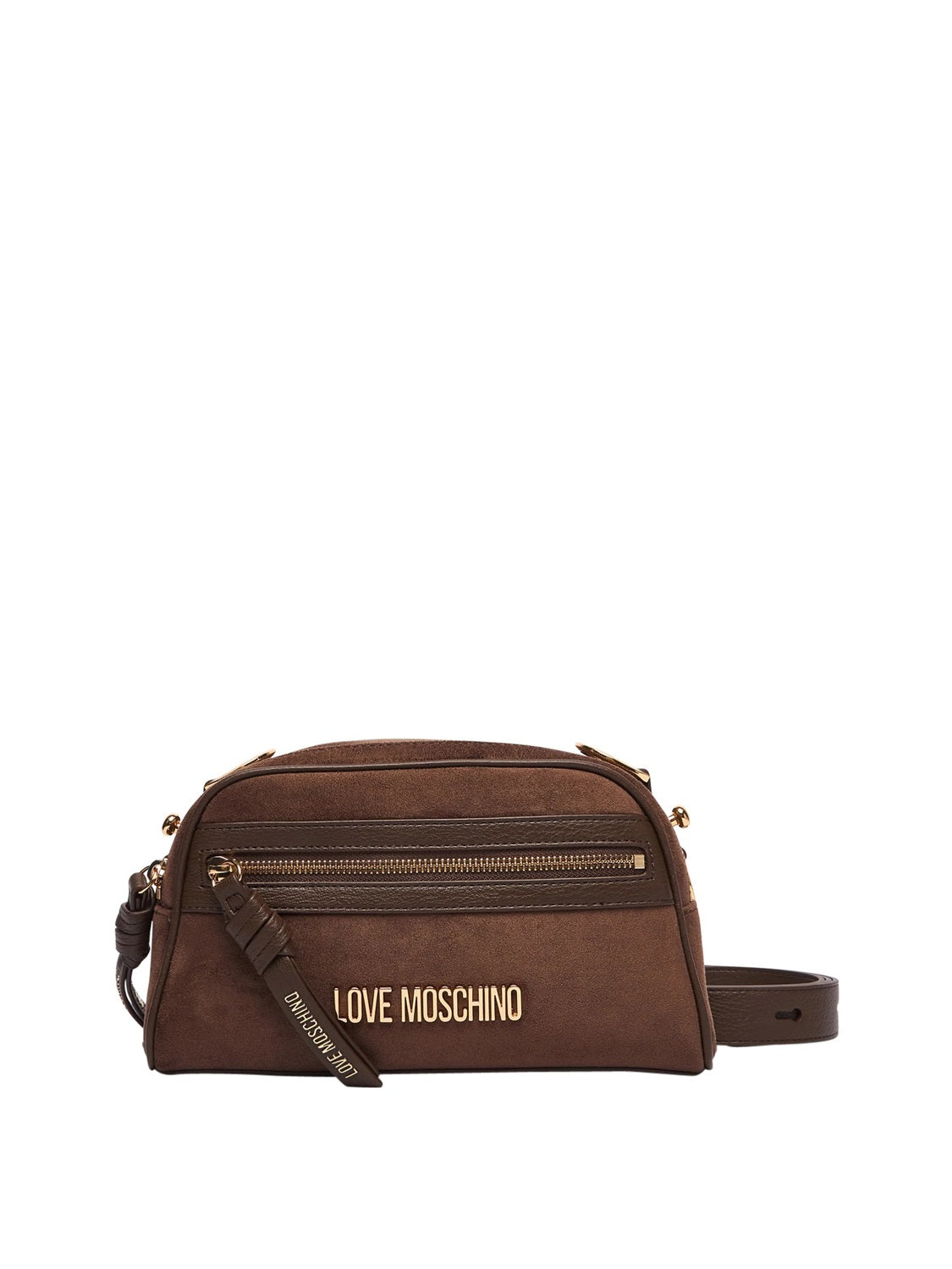 MOSCHINO PRECOLLECTION Moschino Borsa A Mano Velour Marrone Marrone