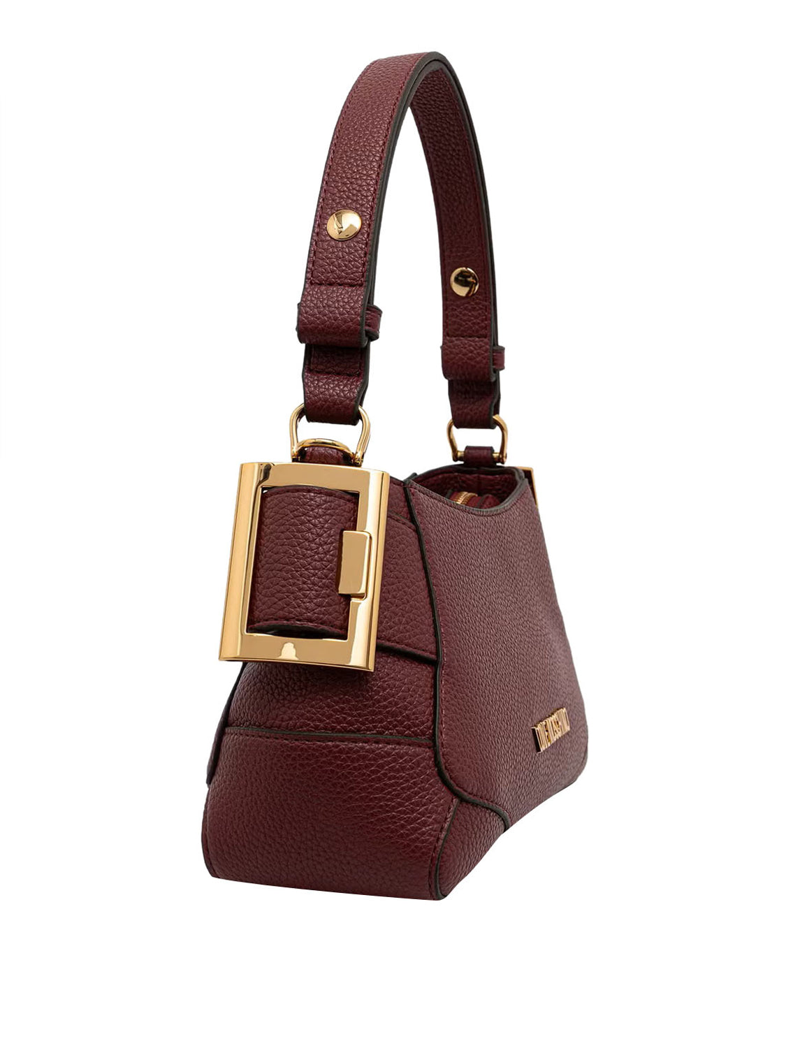 MOSCHINO PRECOLLECTION Borsa A Mano Moschino Logo Frontale Vino VINO