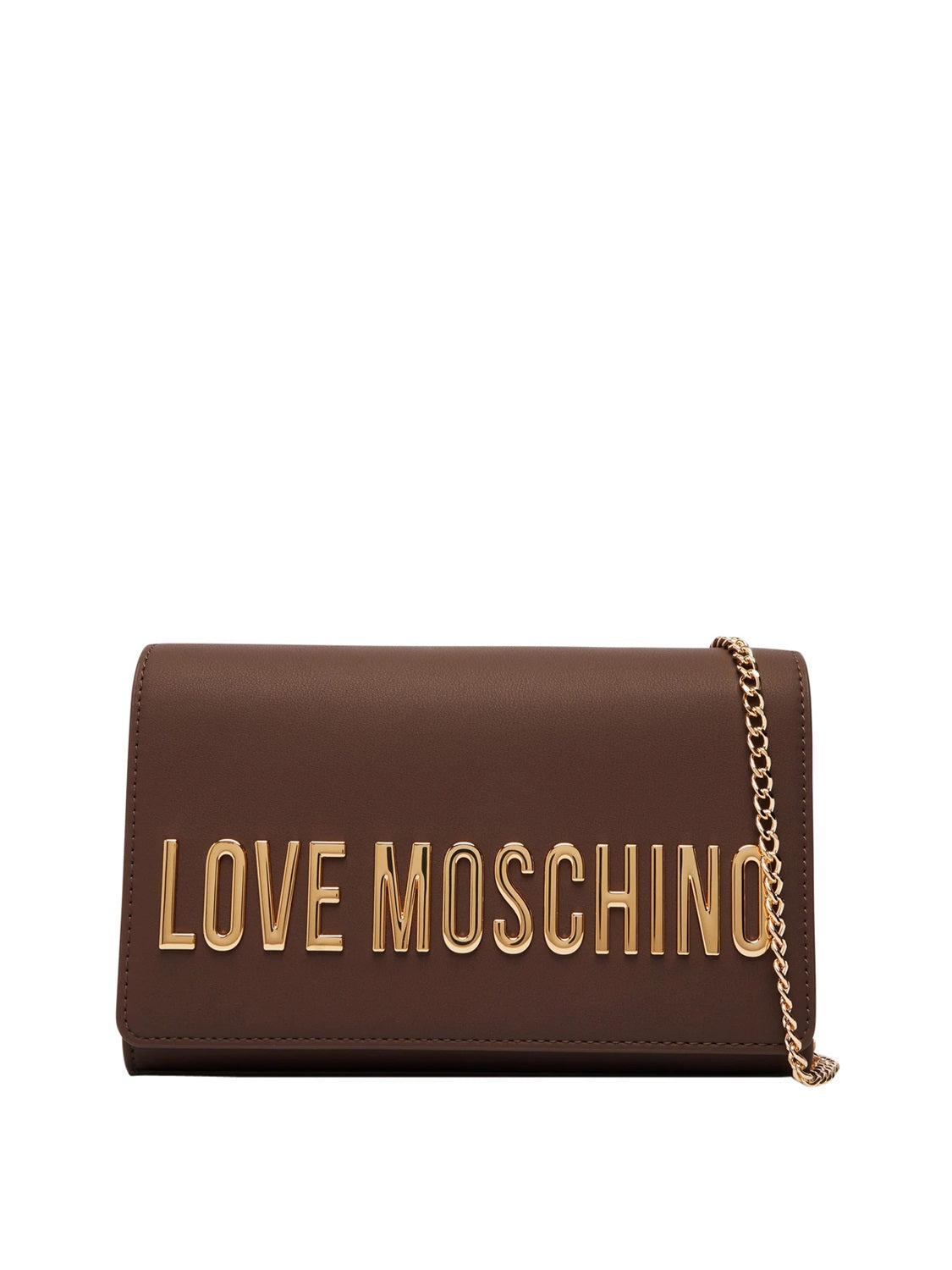 MOSCHINO PRECOLLECTION Moschino Borsa A Mano Logo Frontale Marrone Marrone