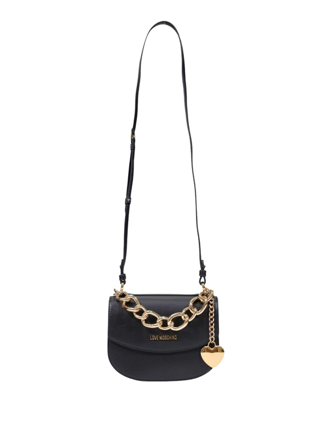 MOSCHINO PRECOLLECTION Moschino Borsa A Tracolla Logo Frontale Nero Nero