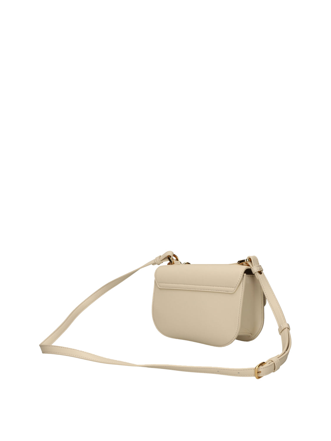 MOSCHINO PRECOLLECTION Borsa con Charm A Cuore Moschino - Avorio Avorio