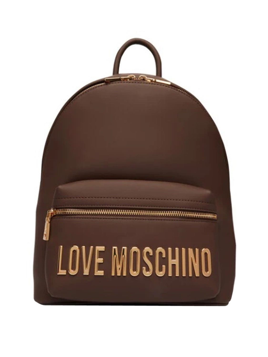 MOSCHINO PRECOLLECTION Moschino Zaino Logo Frontale Marrone Marrone