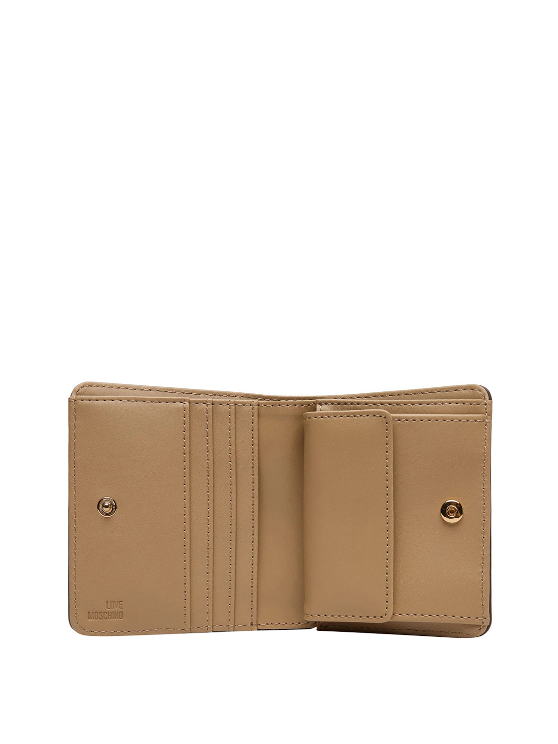 MOSCHINO PRECOLLECTION Moschino Portafoglio Logo Frontale Marrone Marrone