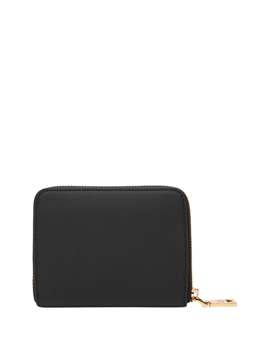 MOSCHINO PRECOLLECTION Moschino Portafoglio Logo Frontale Nero Nero/oro