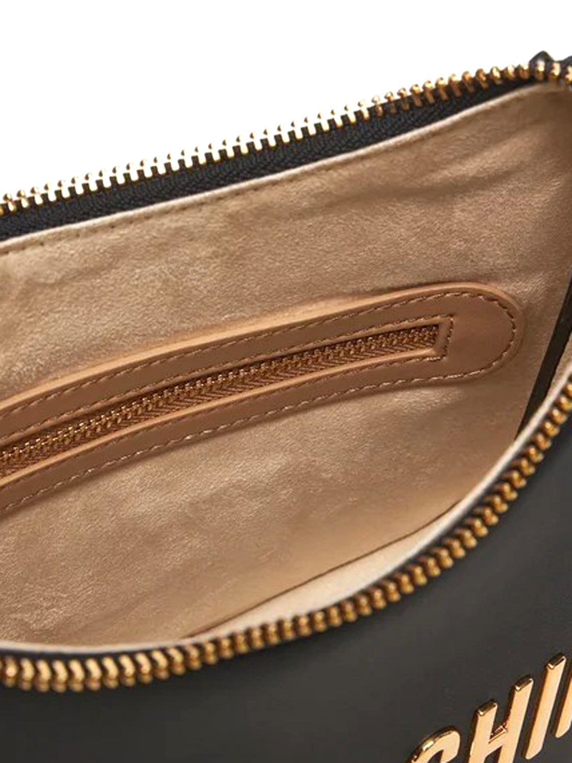 MOSCHINO STC Borsa Pu Grs JC4027 Moschino - Nero/Oro Nero