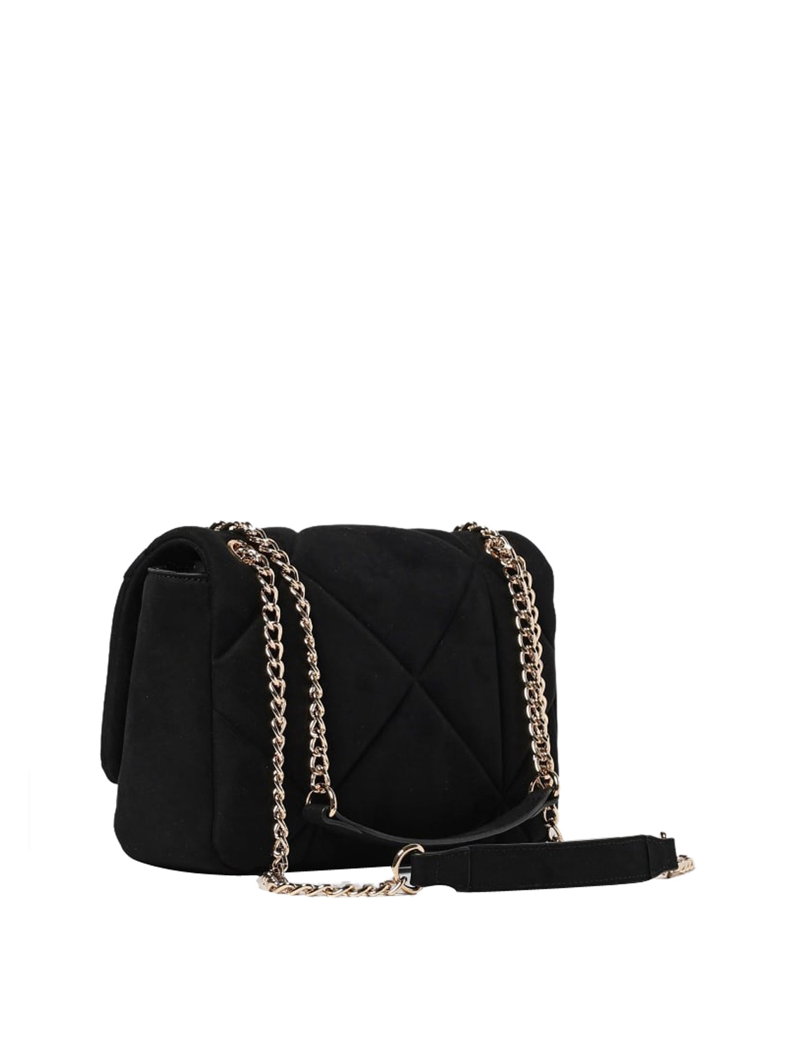 MOSCHINO STC Borsa Embossed Velour Pl Moschino - Nero Nero