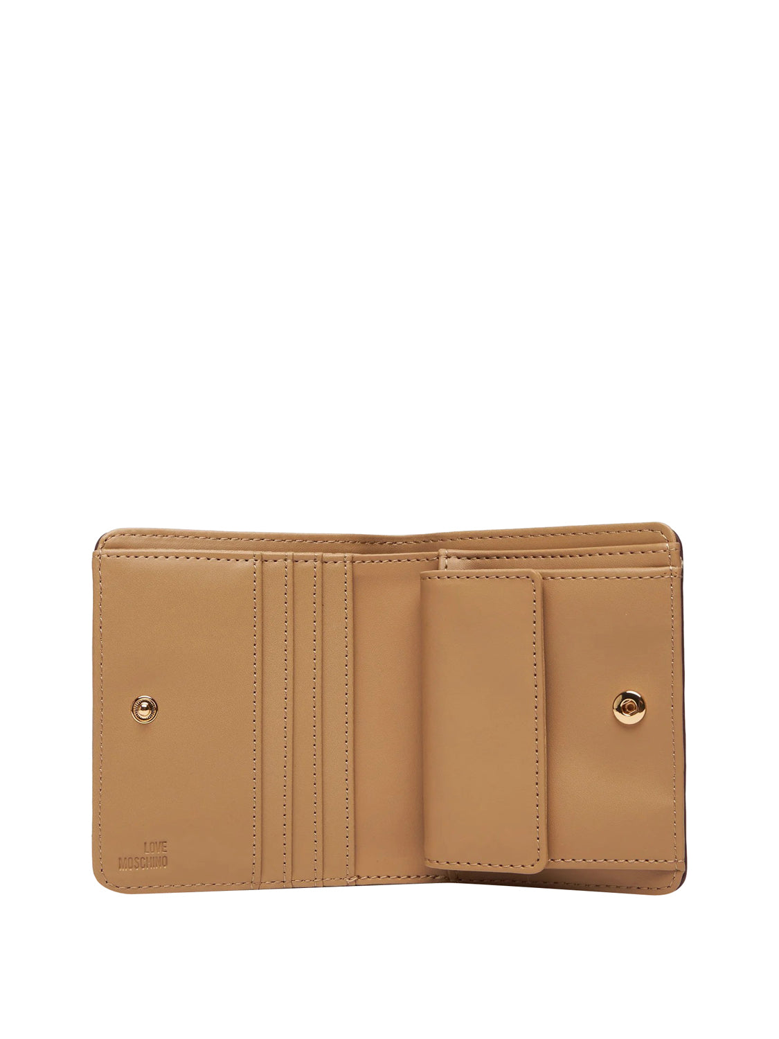 MOSCHINO STC Portafoglio JC5612 Grs Pu Oiccolo Moschino - Vino VINO