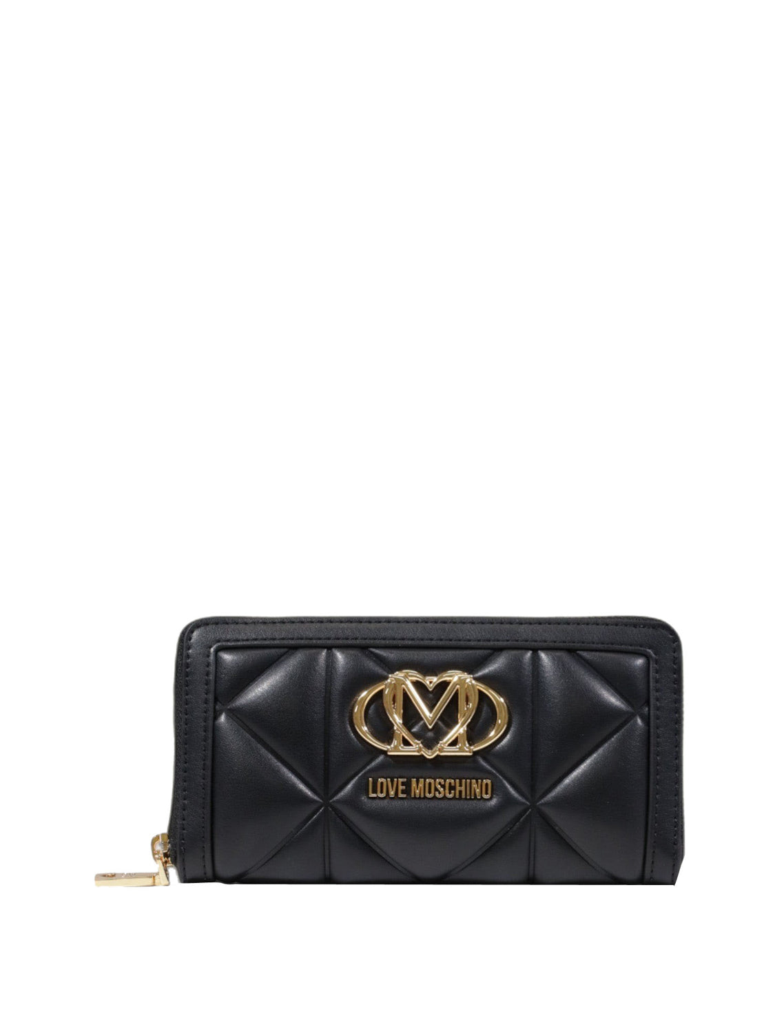 MOSCHINO STC Portafoglio JC5644 Pu Embossed Moschino - Nero Nero