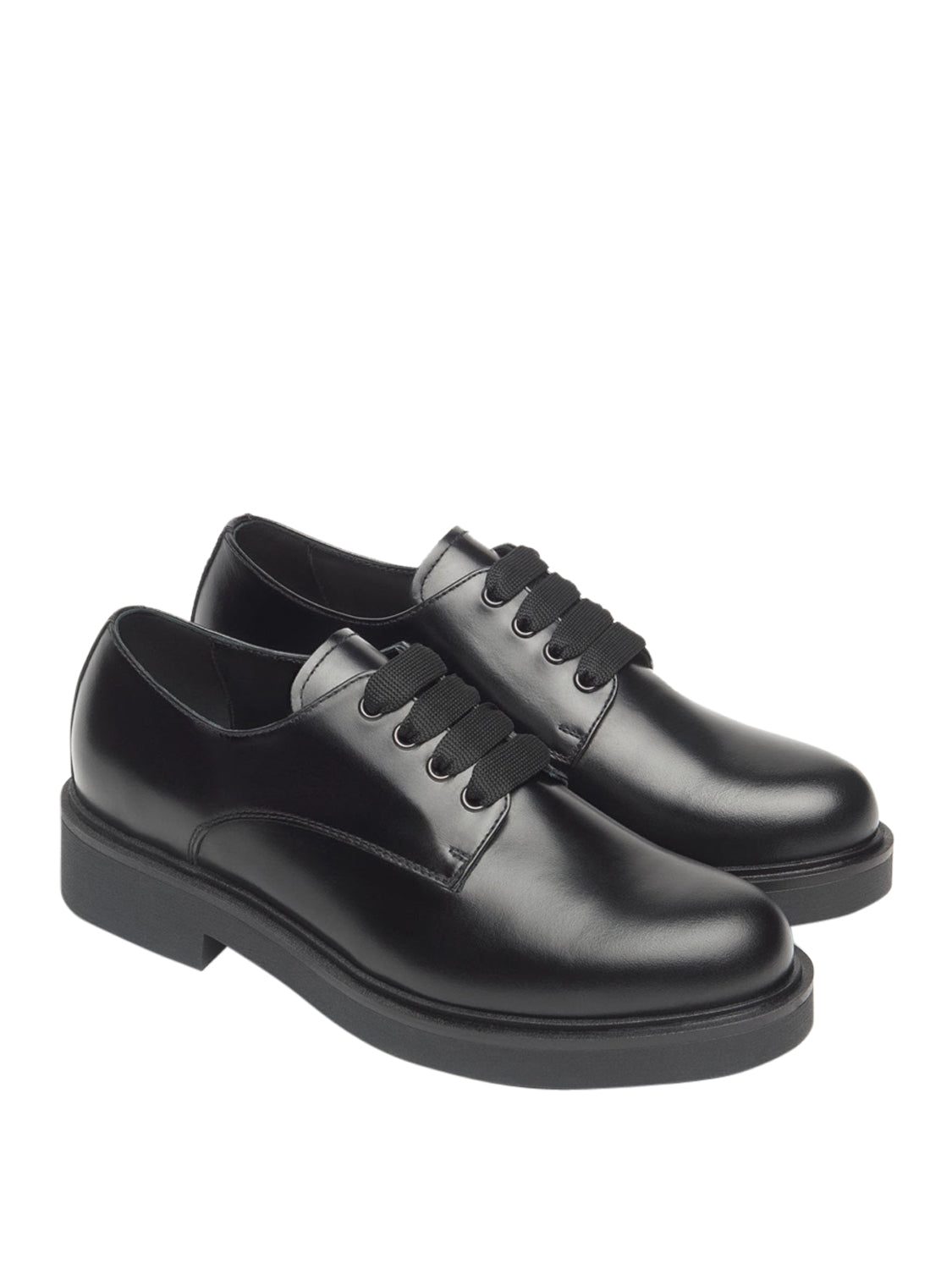 NERO GIARDINI Stringate Nero Giardini Donna in Pelle Nero Nero