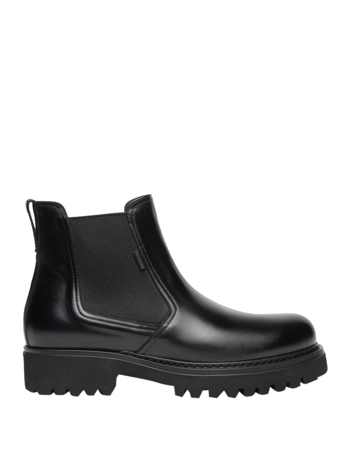 NERO GIARDINI Stivaletti Nero Giardini Chelsea Uomo in Pelle Nero Nero