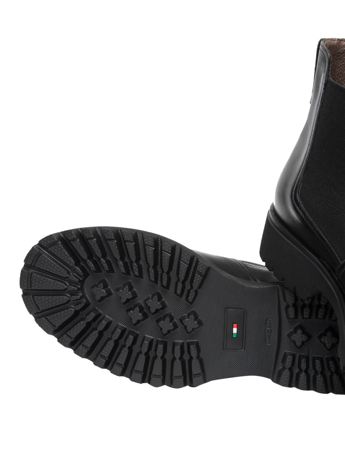 NERO GIARDINI Stivaletti Nero Giardini Chelsea Uomo in Pelle Nero Nero