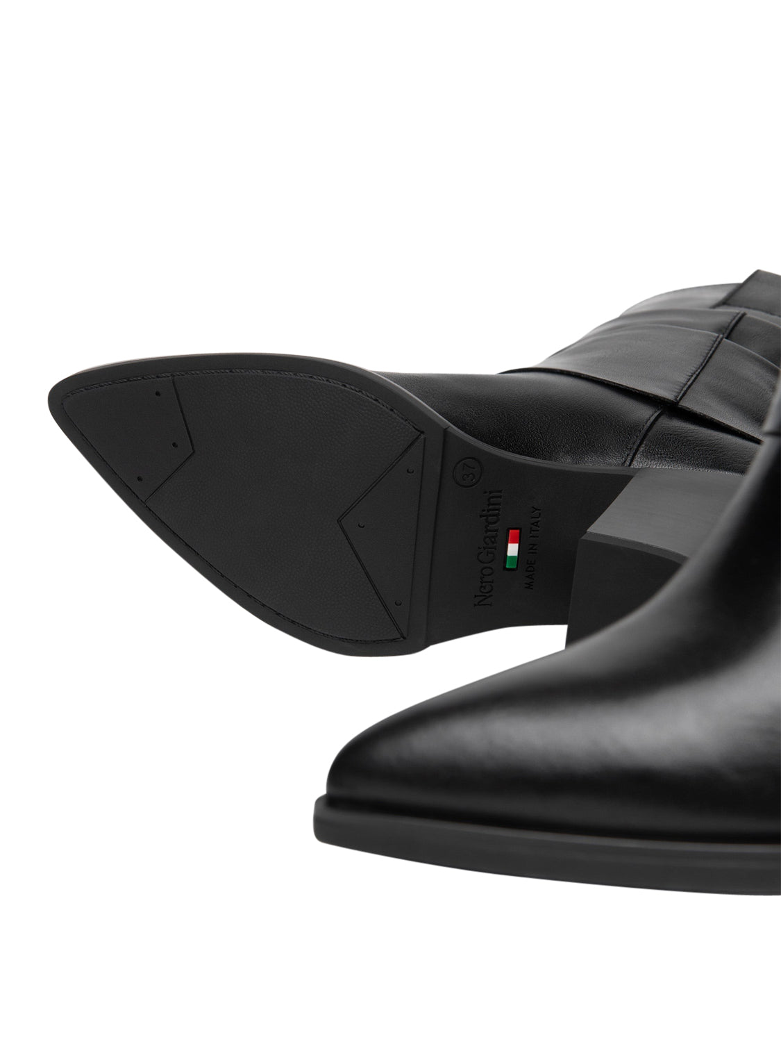 NERO GIARDINI Stivali Donna Nero Giardini in Pelle Nero Nero
