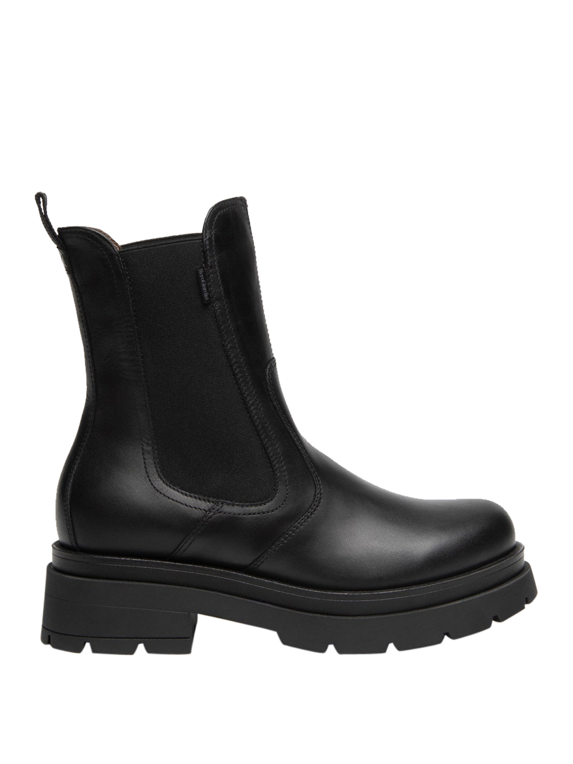 NERO GIARDINI Stivaletti Nero Giardini Chelsea Donna in Pelle Nero Nero