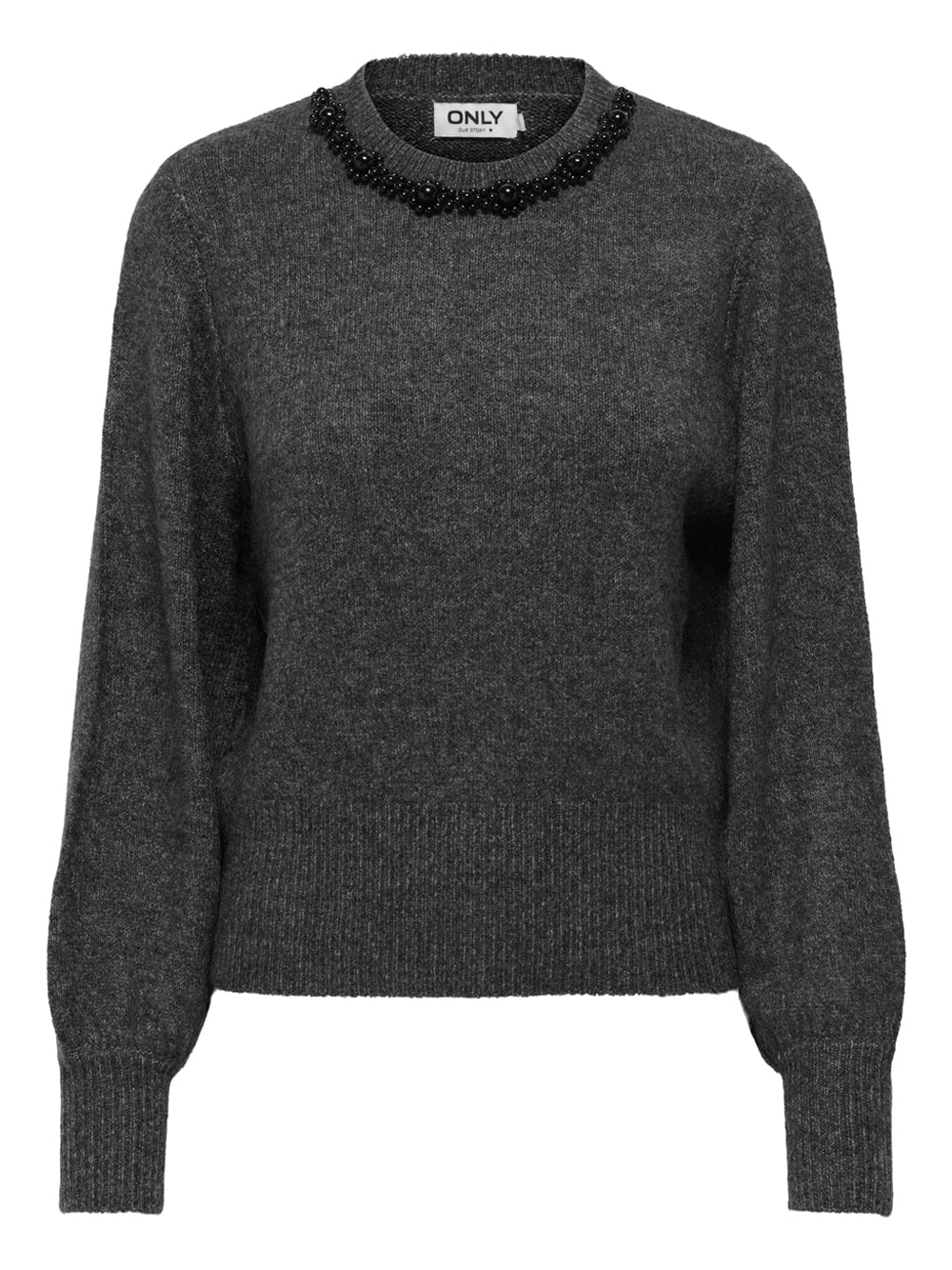 ONLY DROP4 Only Maglione Onlelsa Grey GREY