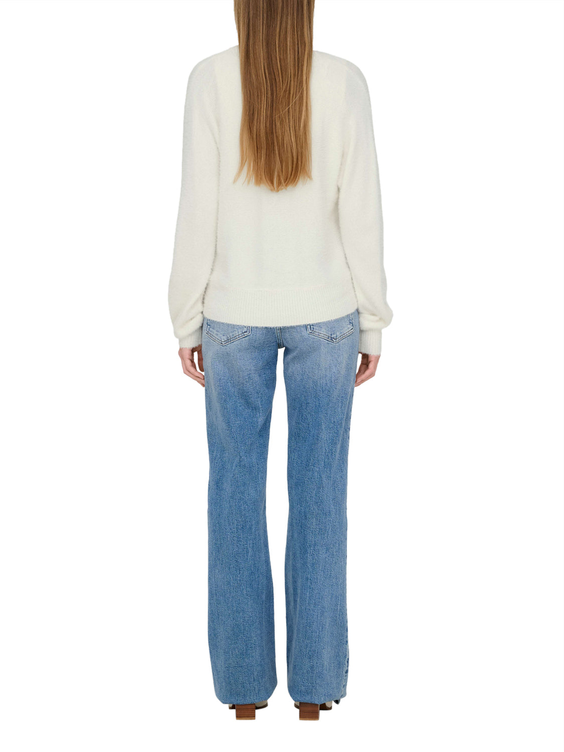 ONLY DROP4 Only Cardigan Onlella Bianco WHITE