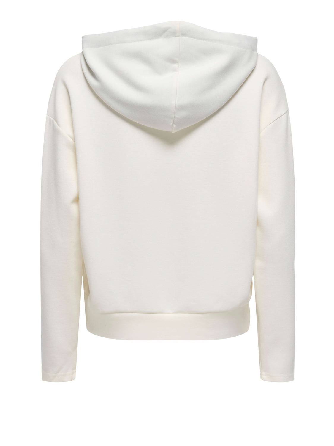 ONLY DROP4 Only Felpa Onlscarlet New String Hood - Bianco WHITE