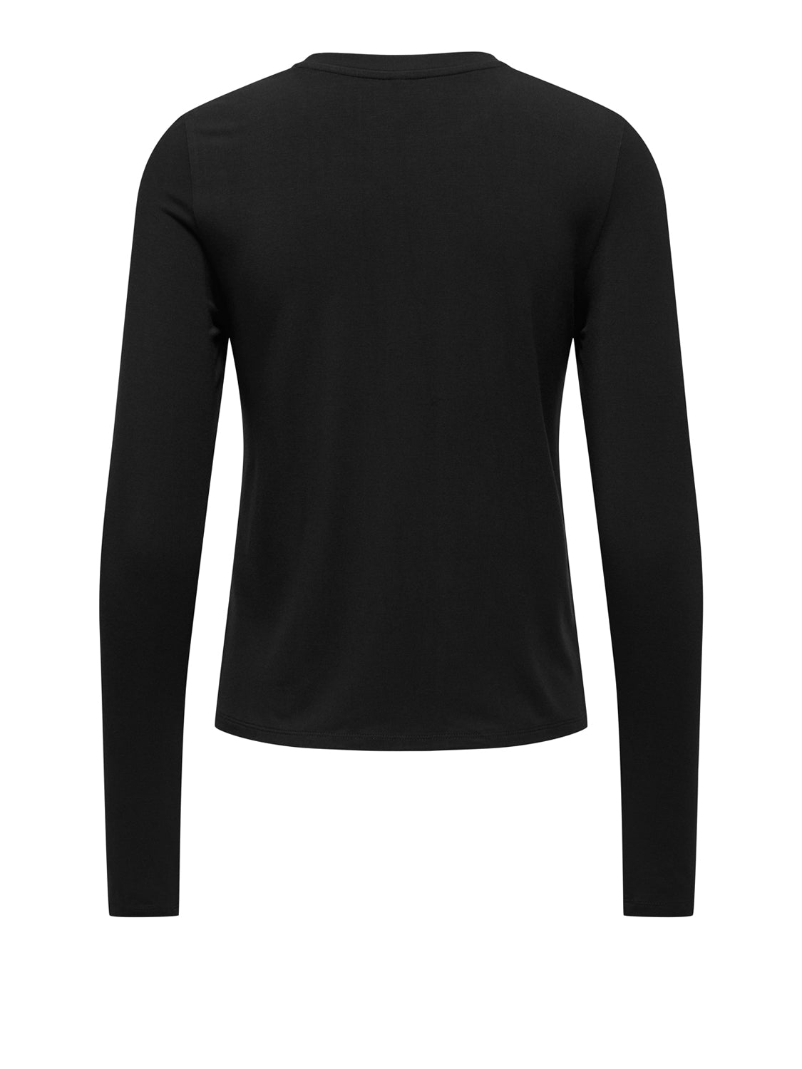 ONLY DROP4 Maglia Only Onlbamboo L/S O-Neck - Nero BLACK
