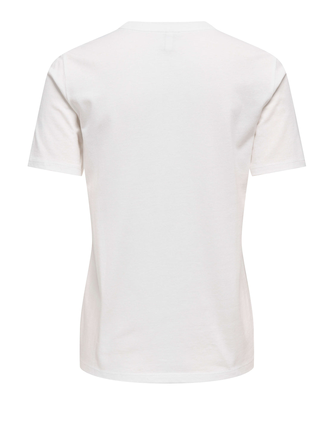 ONLY DROP4 Only T-Shirt Onlsanja Neck Bling - Bianco WHITE
