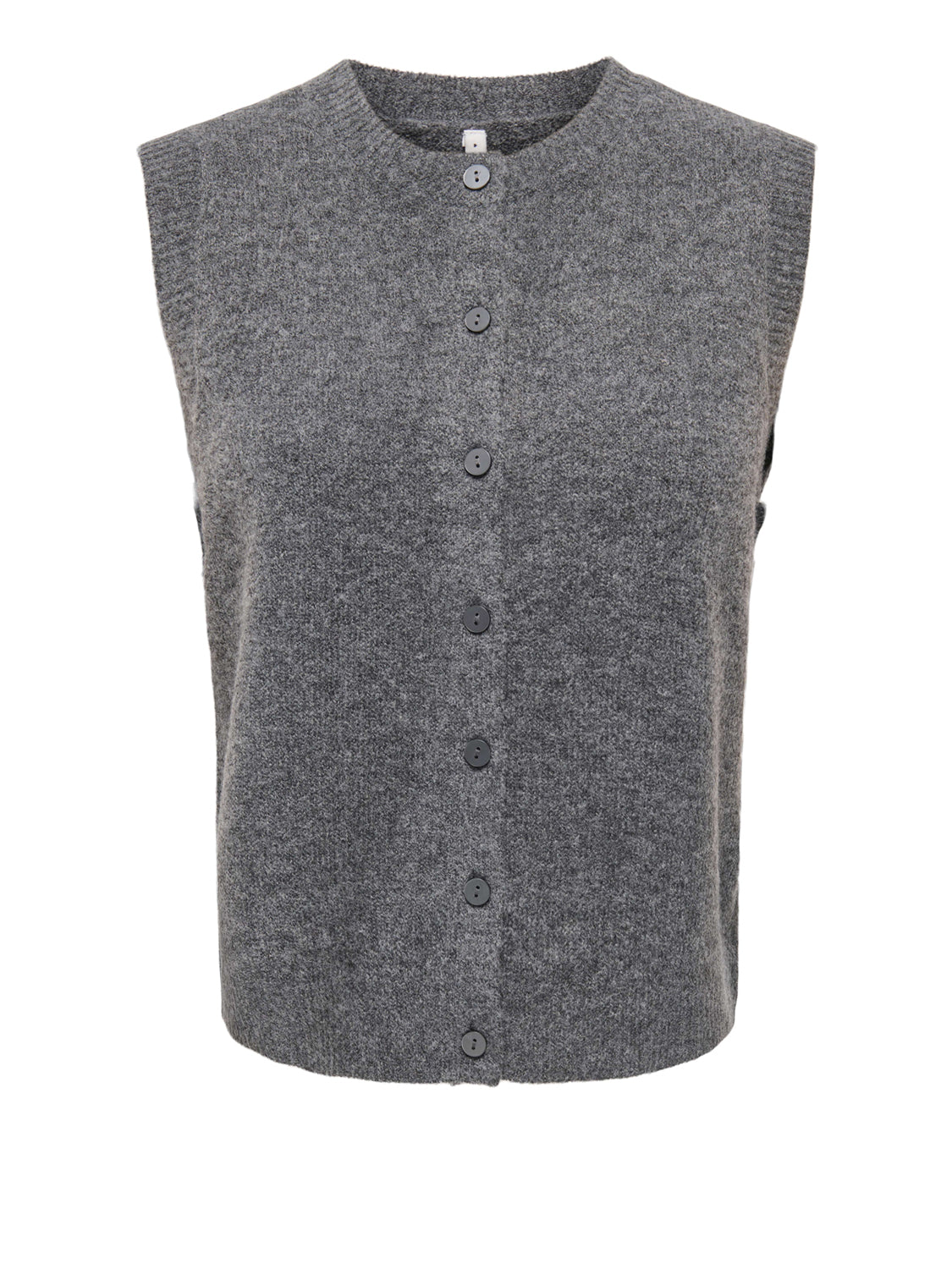 ONLY DROP4 Only Gilet Onlolivia Sl Button - Grigio GREY
