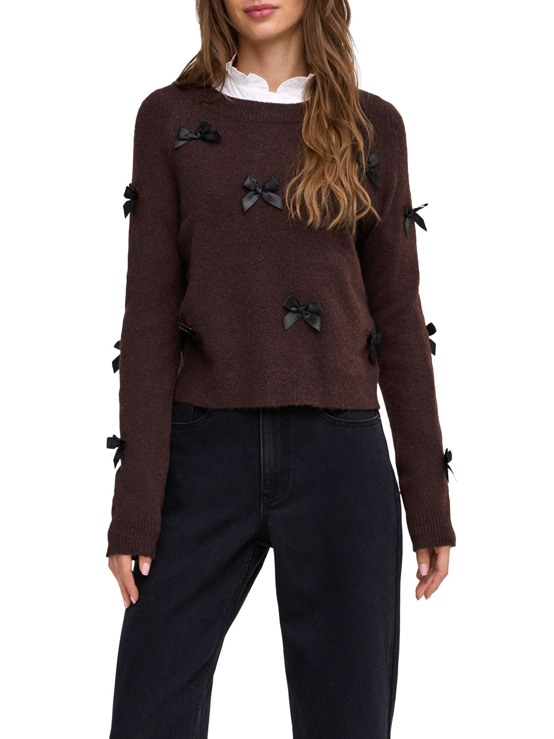 ONLY DROP5 Only Maglia Onlnoelle Marrone BROWN