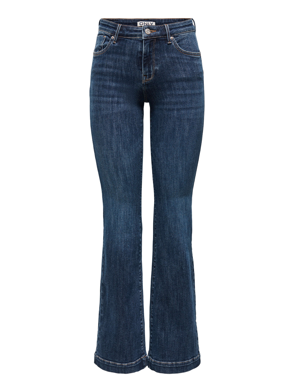 ONLY DROP5 Only Jeans Onlpower Md Flared Pushup Dnm Gen332Noos Denim BLUE