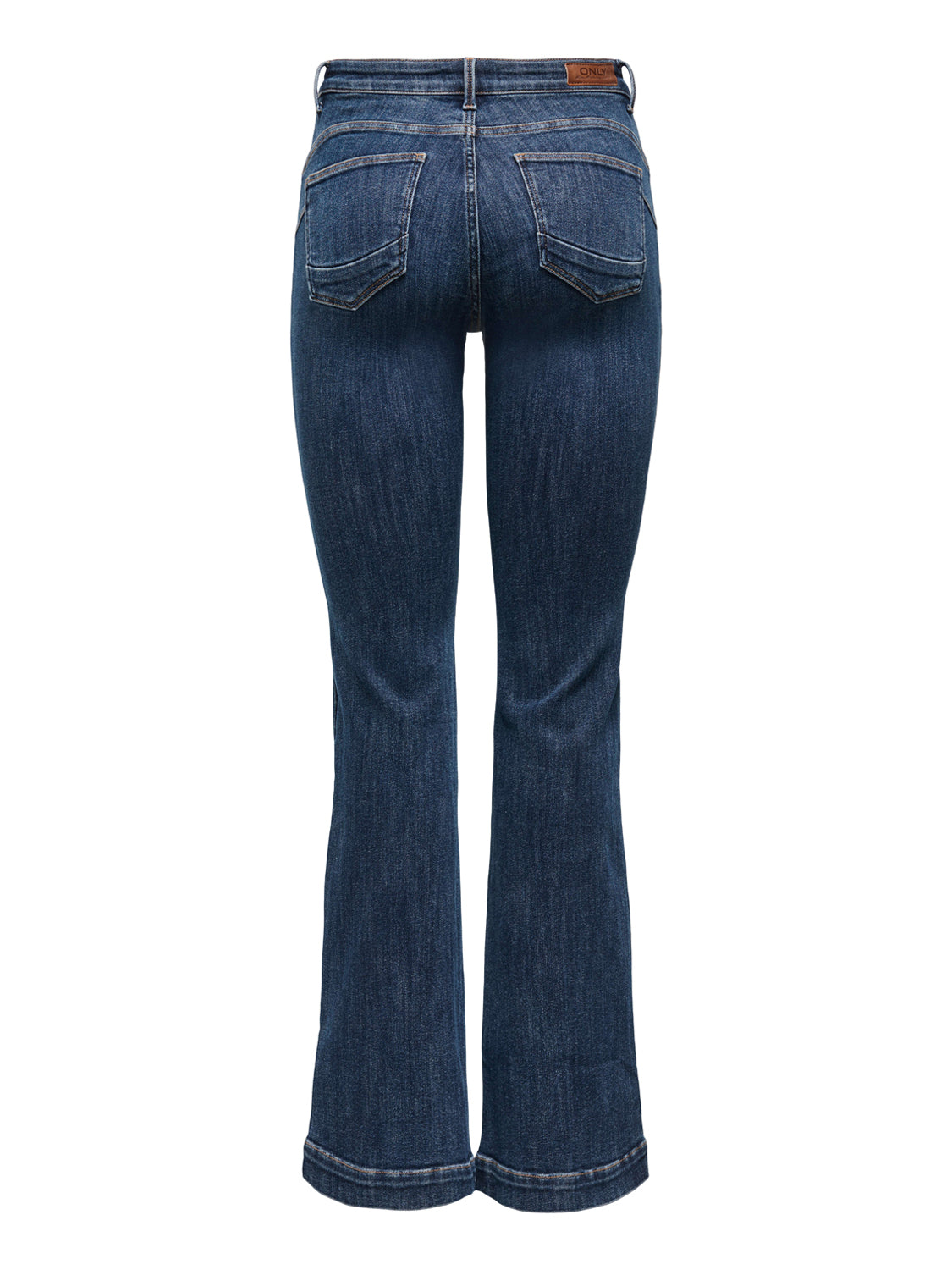 ONLY DROP5 Only Jeans Onlpower Md Flared Pushup Dnm Gen332Noos Denim BLUE