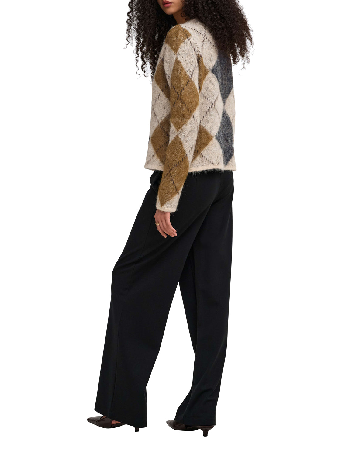 ONLY DROP5 Cardigan Only Onlnoeme Ls O-Neck Knt - Grigio GREY