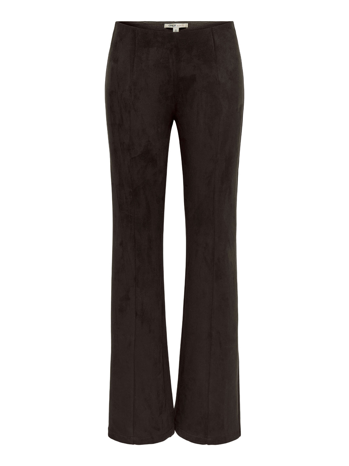 ONLY DROP5 Only Leggings Onlabena Mw Faux Suede Flar - Marrone BROWN