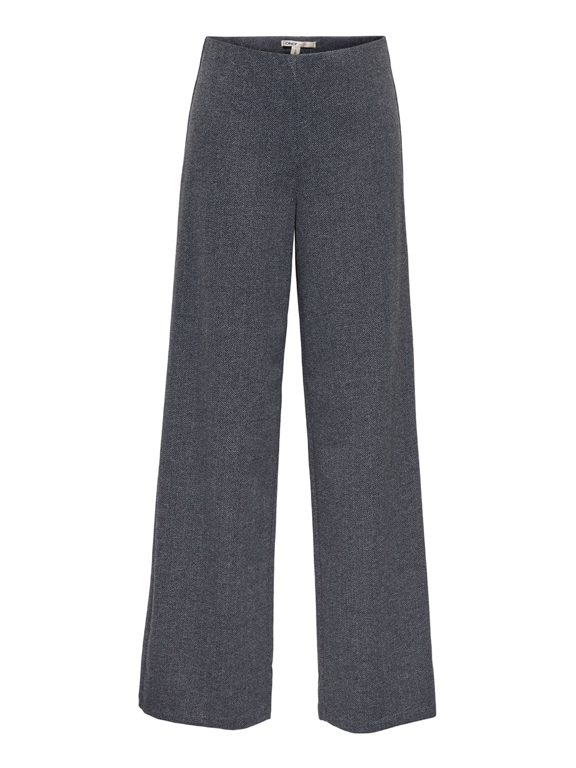 ONLY DROP5 Only Pantalone Onlbremen Mw Herringbone Wide - Grey GREY