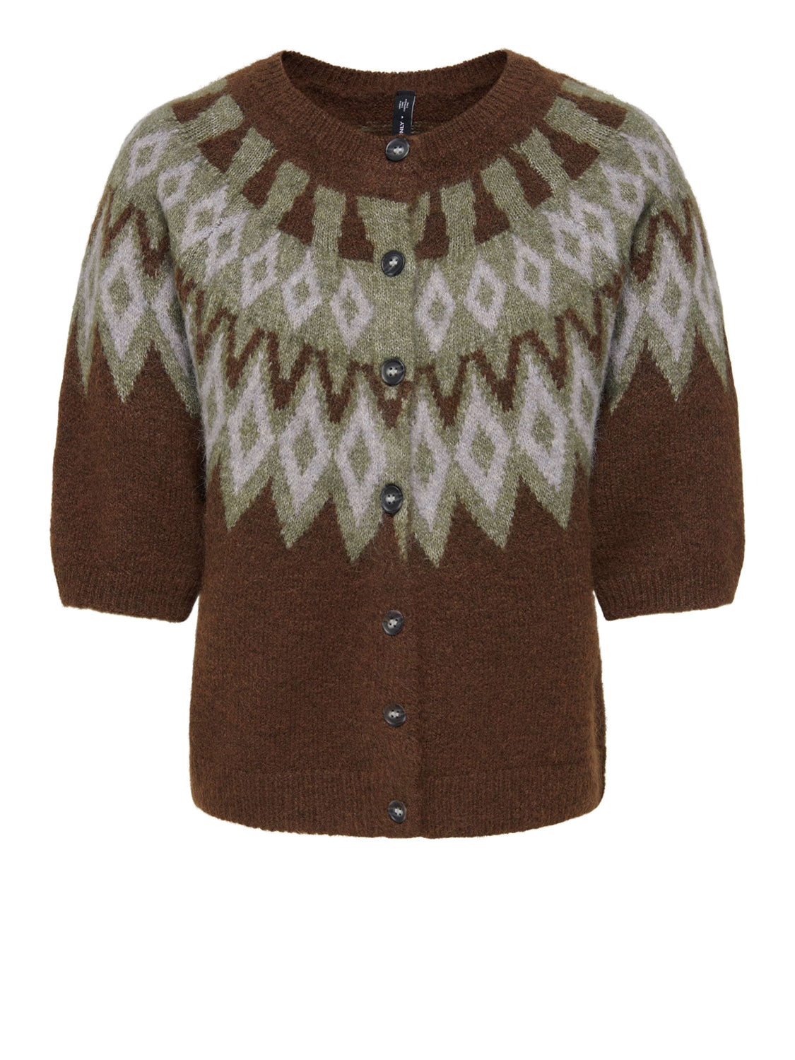 ONLY DROP5 Cardigan Onlreykja Marrone BROWN