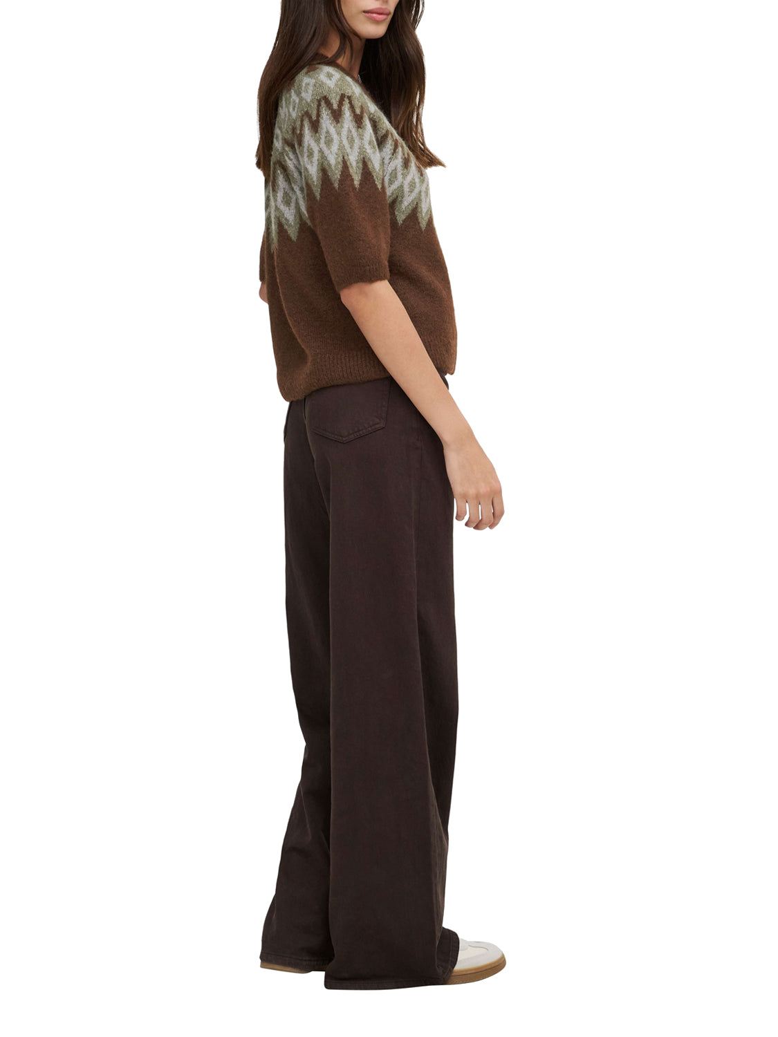 ONLY DROP5 Cardigan Onlreykja Marrone BROWN