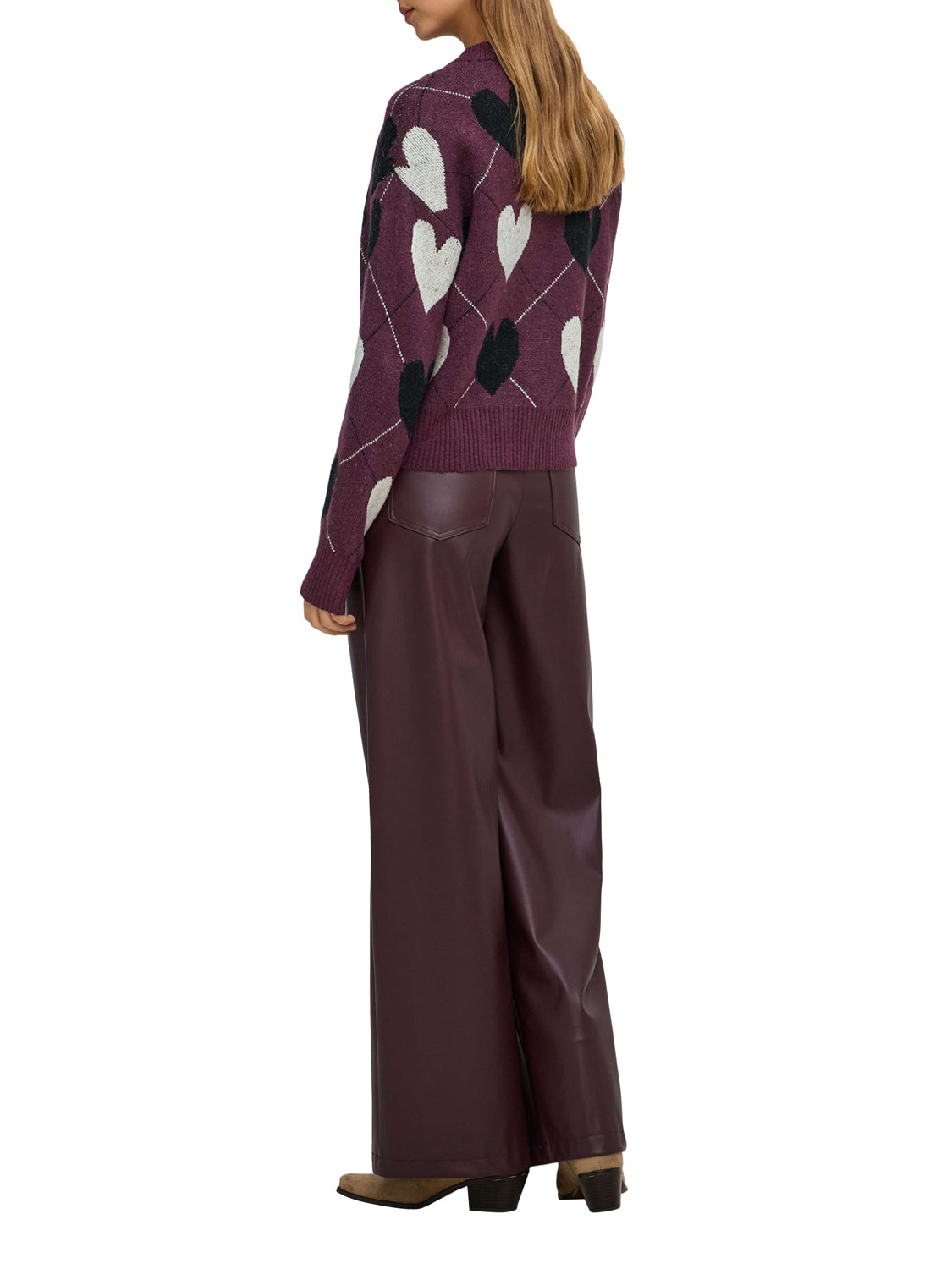 ONLY DROP5 Cardigan Onlritu Only Bordeaux PURPLE