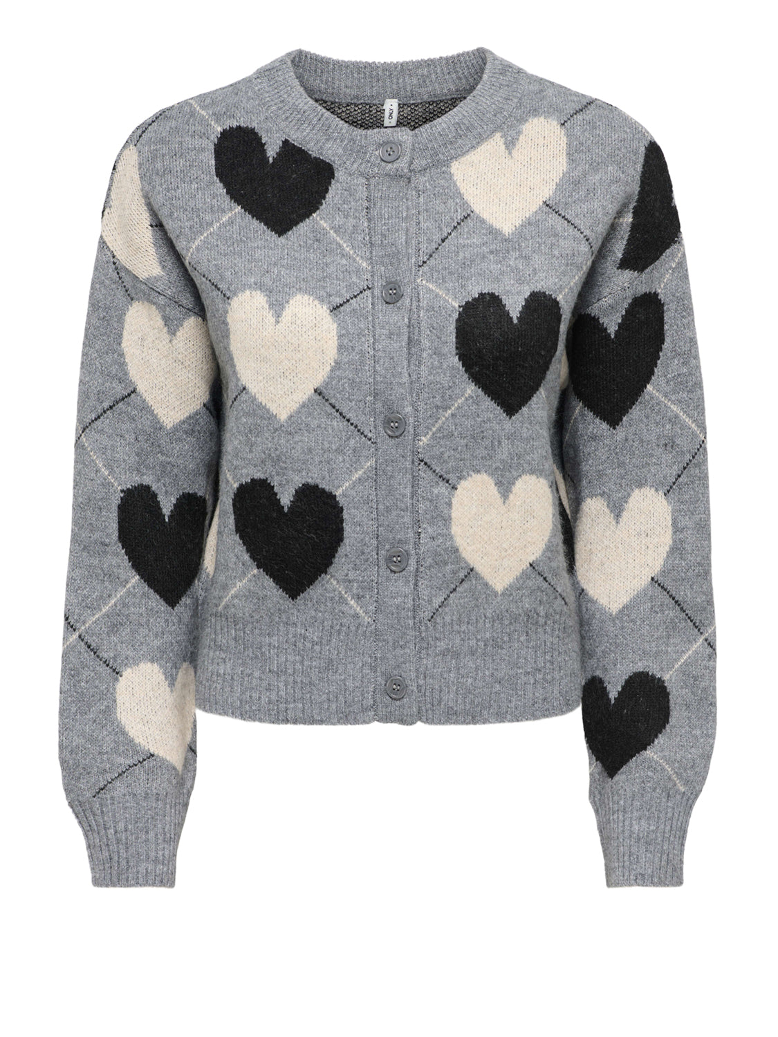 ONLY DROP5 Cardigan Onlritu Only Grigio GREY