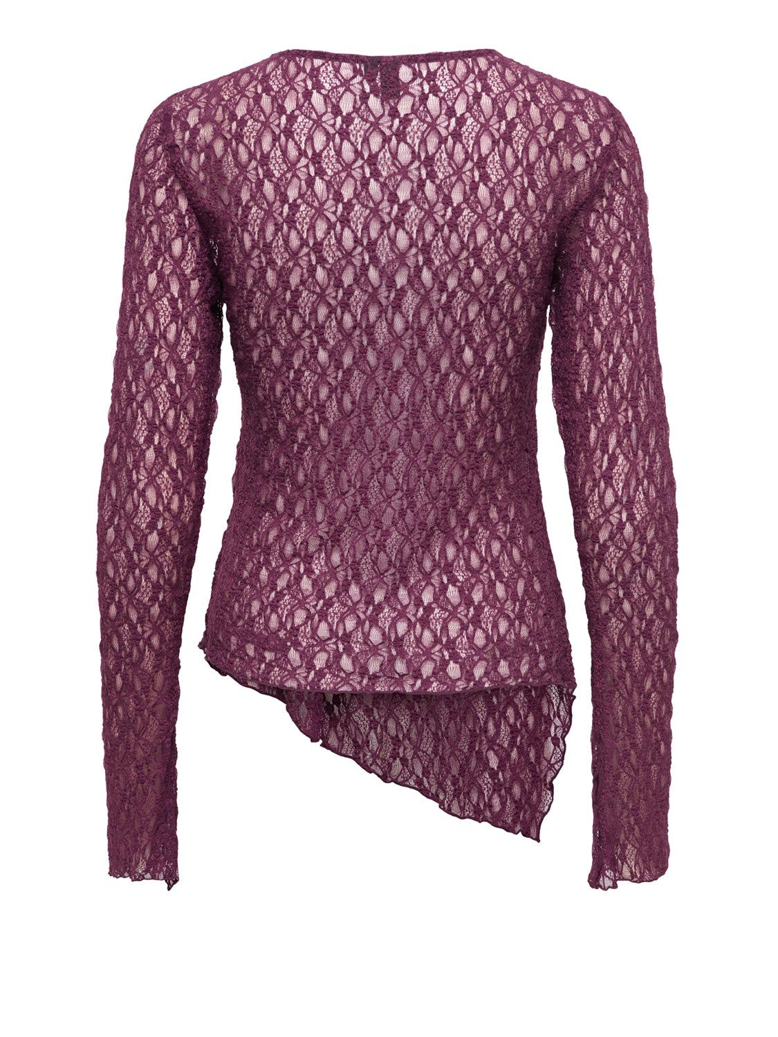 ONLY DROP6 Maglia Donna - Bordeaux PURPLE