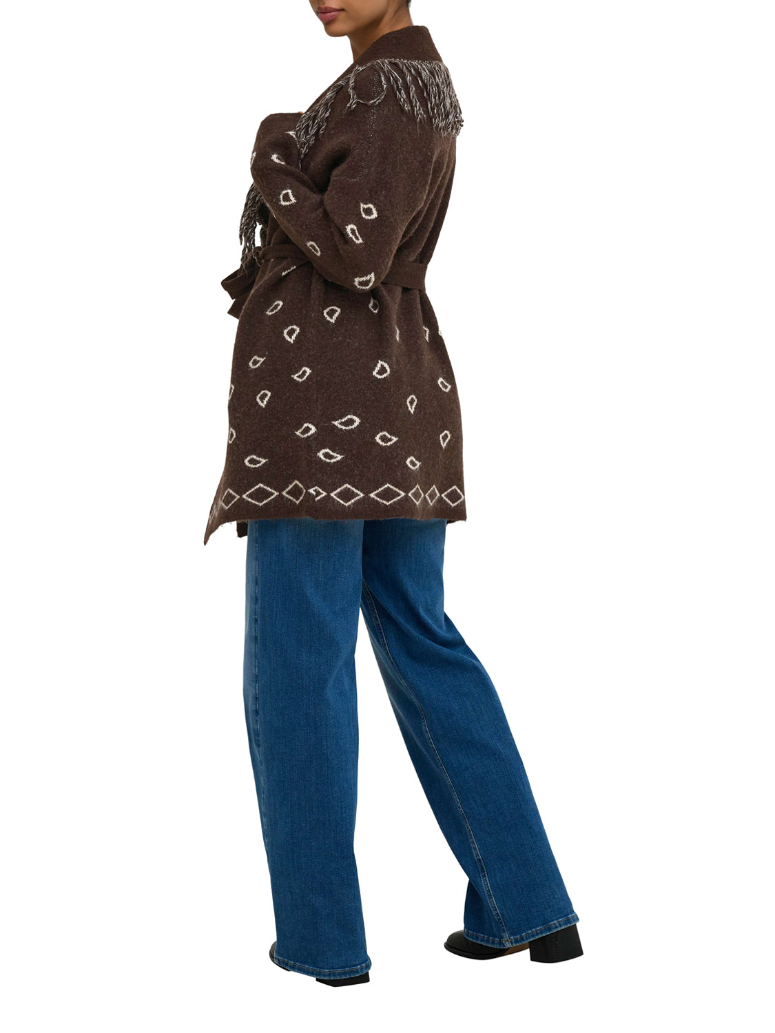 ONLY DROP6 Only Cardigan Donna Brown - Marrone BROWN