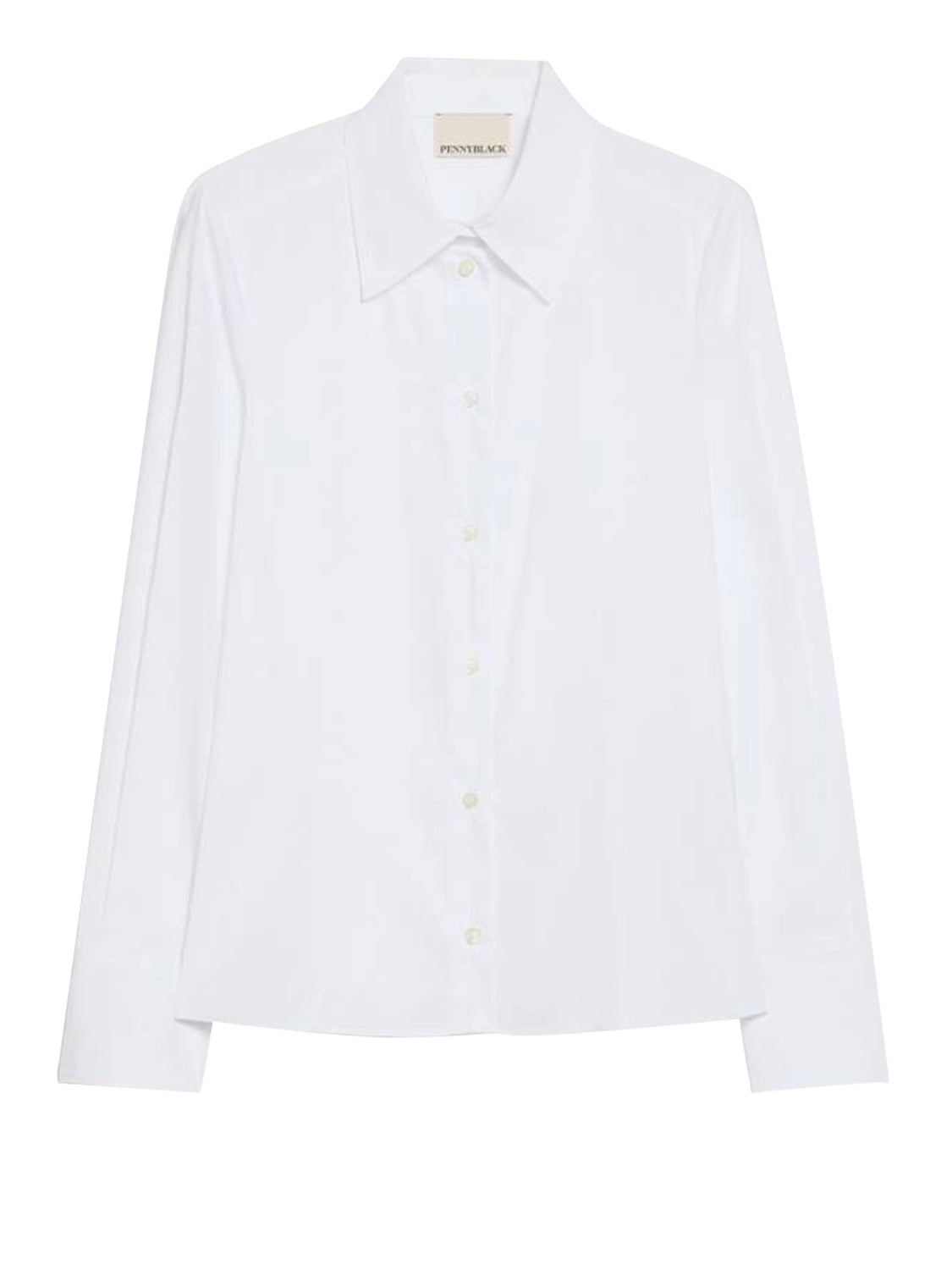 PENNY BLACK BLACK Penny Black Camicia In Popeline Bianco Bianco