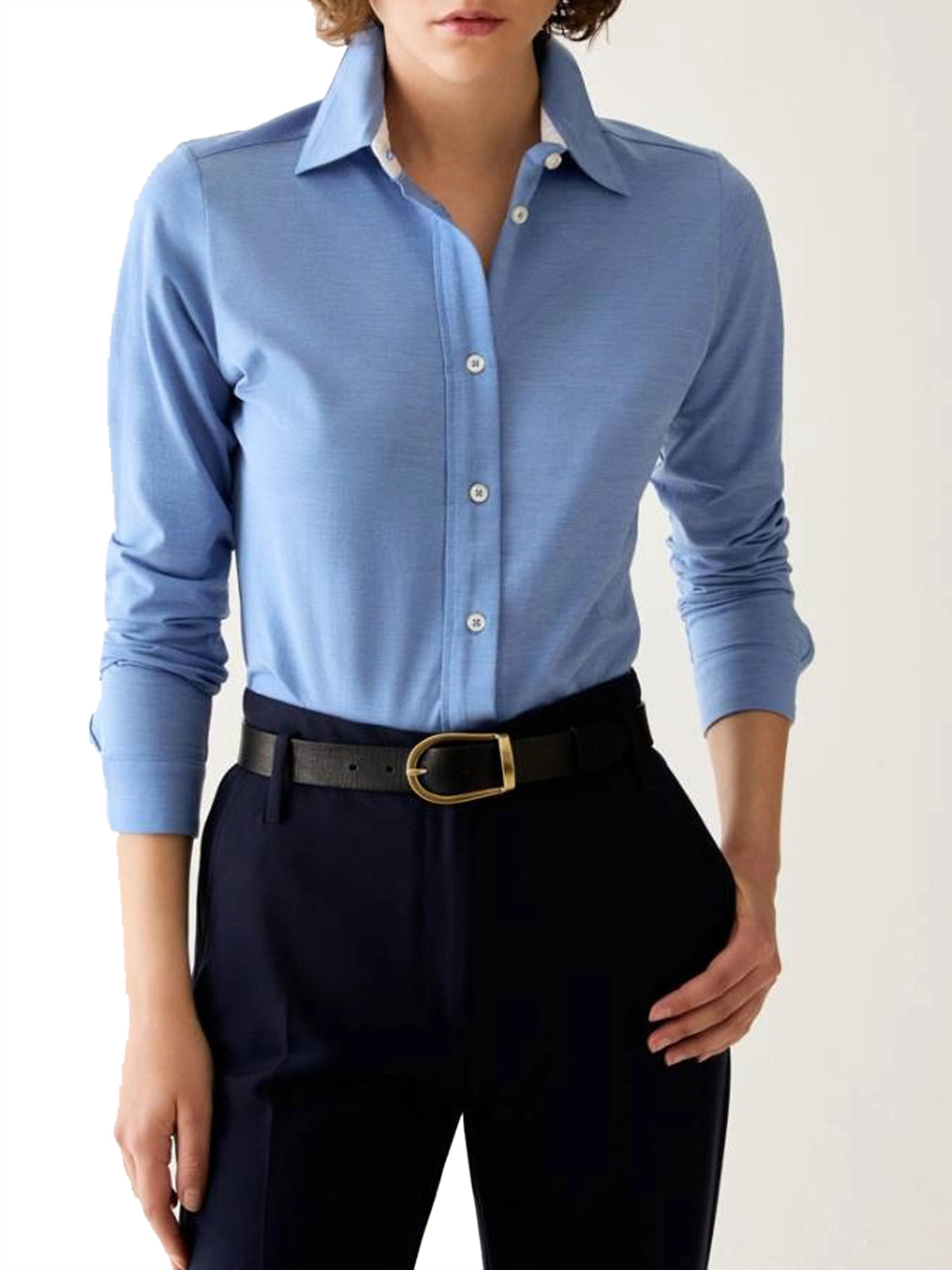 PENNY BLACK FREEDOM Camicia Slim Penny Black In Jersey Di cotone - Azzurro Azzurro