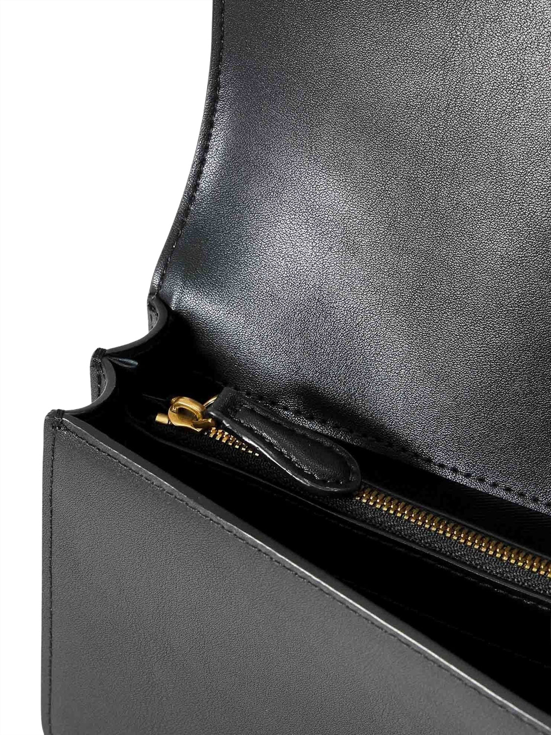 PINKO Pinko Borsa A Tracolla Love One Mini St. Small Oro Nero-Antique Gold