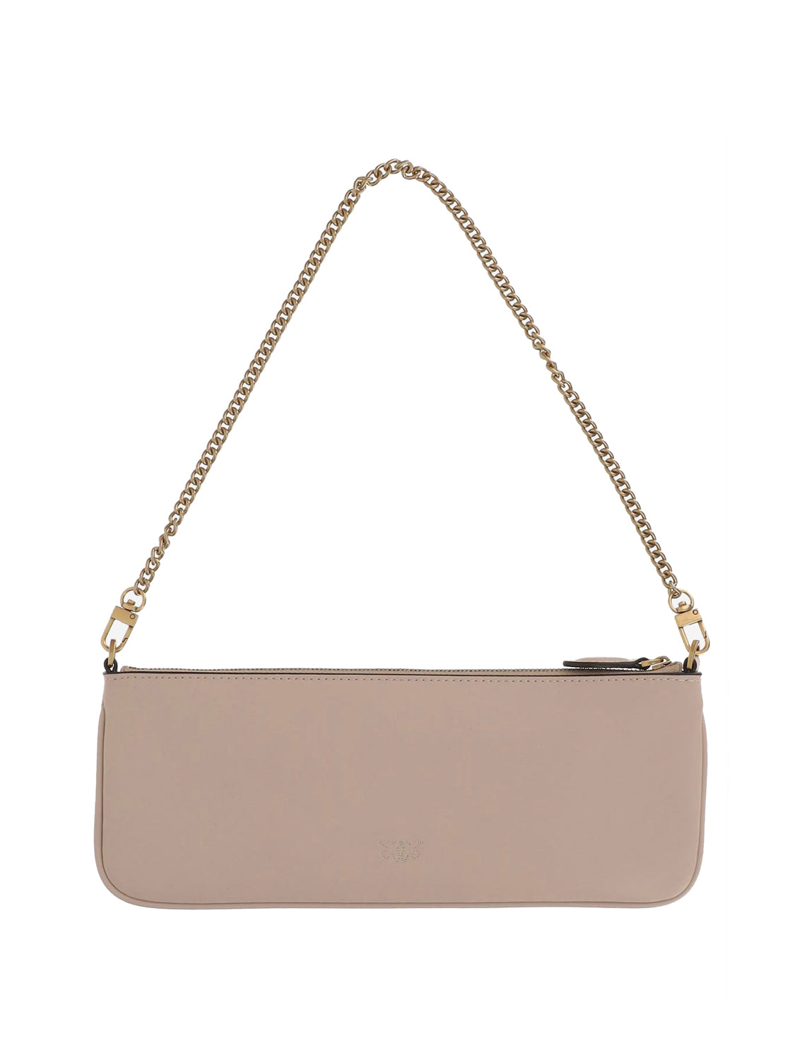 PINKO Borsa a Tracolla New Horizontal Flat Vitello Pinko - Beige/Grigio BEIGE/GRIGIO