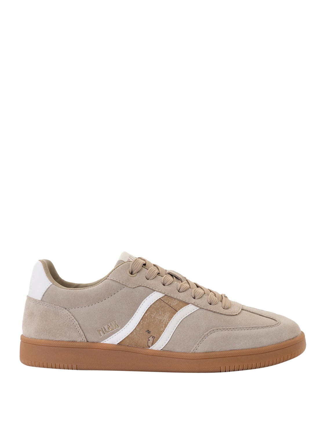 PRIMA CLASSE Sneakers Prima Classe in pelle scamosciata con banda Geo Classic Beige Beige