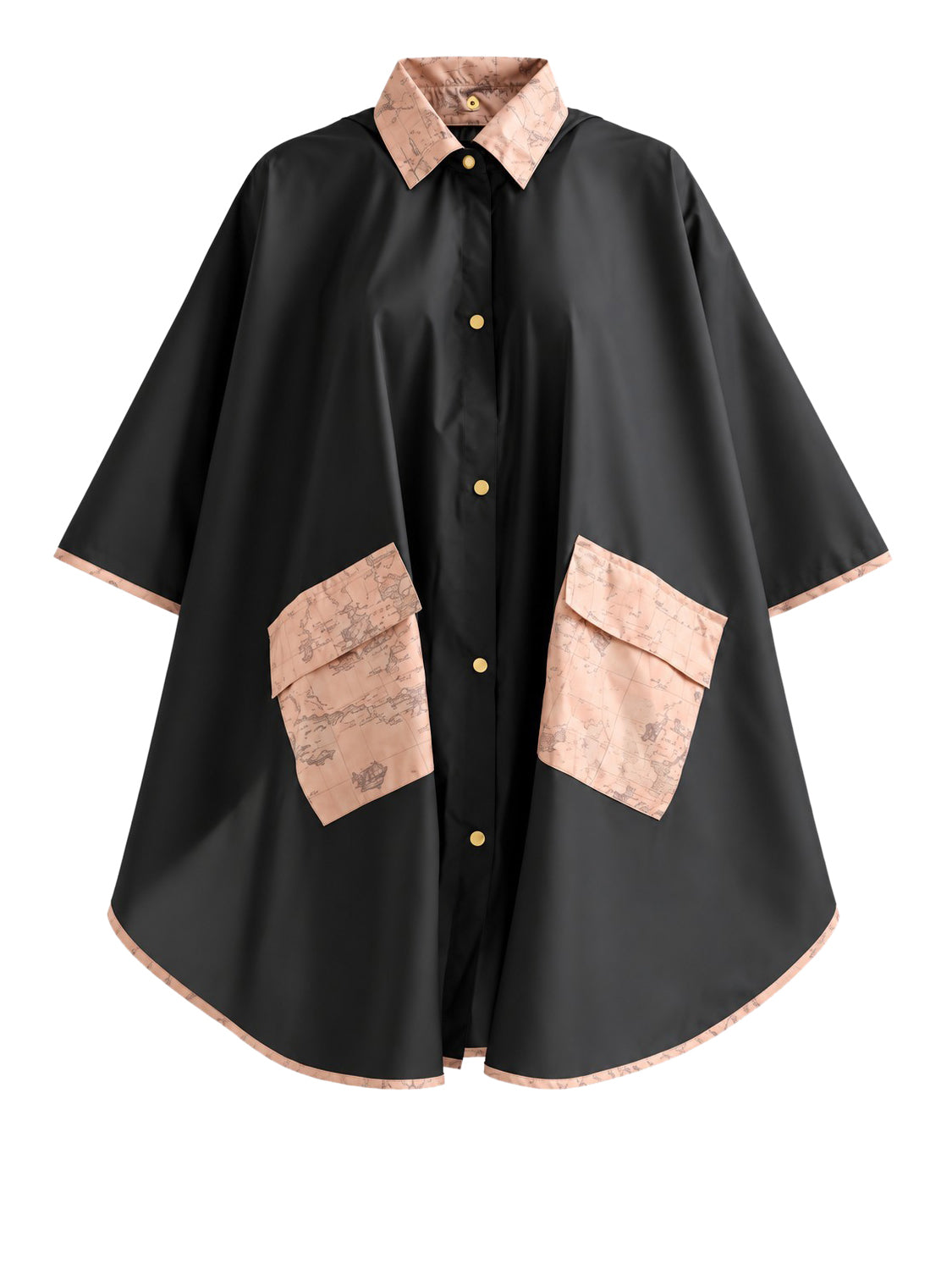 Prima Classe Mantella da Pioggia Impermeabile Prima Classe - Nero Nero