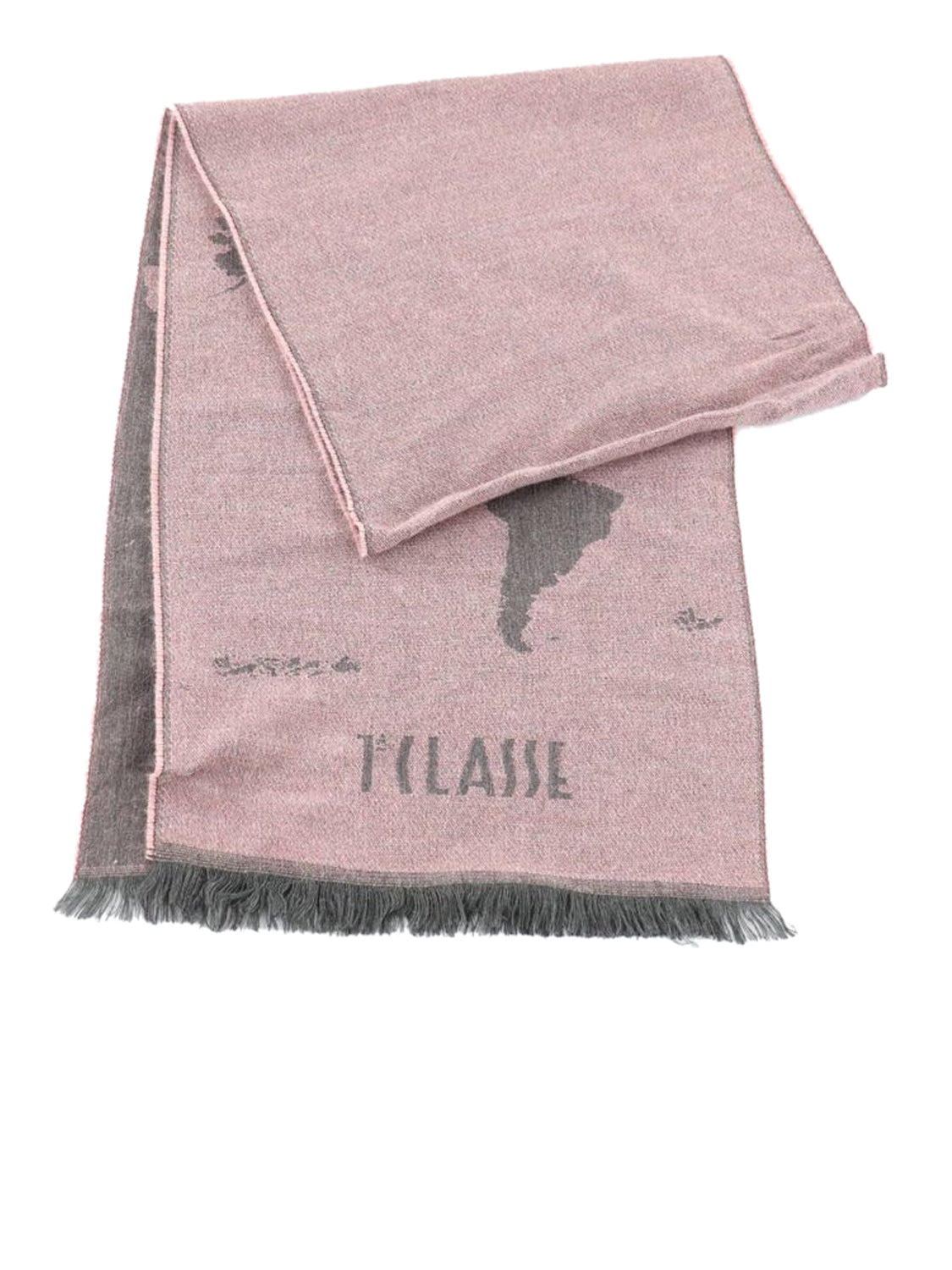 PRIMA CLASSE SETA Sciarpa Prima Classe Geo Pieno 30X170 - Rosa Rosa Confetto