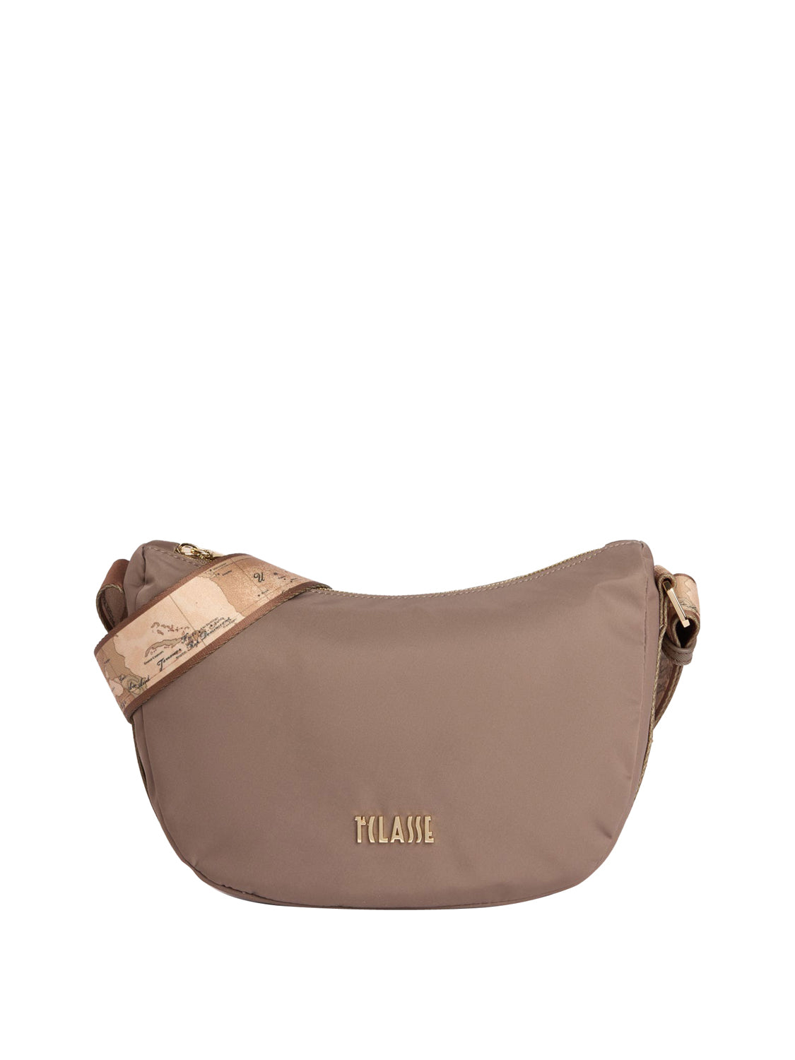 PRIMA CLASSE STAGIONE Prima Classe Whisper Nylon tracolla a mezzaluna compatta Roccia Roccia